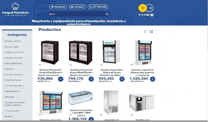 TIENDA ONLINE - Cabrera Ingeniería